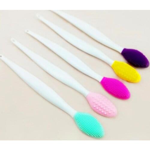 1PC Silicone Nose Clean Brush Exfoliating Pore Beauty Facial Brush Skin Care Massager Tool Deep Clean Remove Acne Blackheads