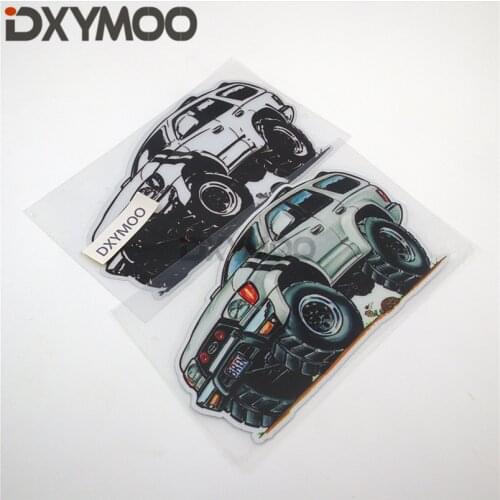 Car Stickers Waterproof Decorate Window Body Bumper for Prado LC200 4x4 Off Road Country Cross Adventure