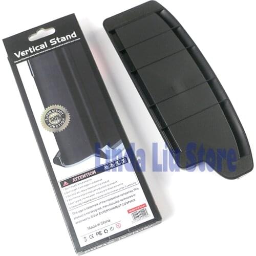 ChengChengDianWan 15pcs/lot Vertical Stand Holder Plastic Base for playstation 3 PS3 Super Slim CECH 4000 Black