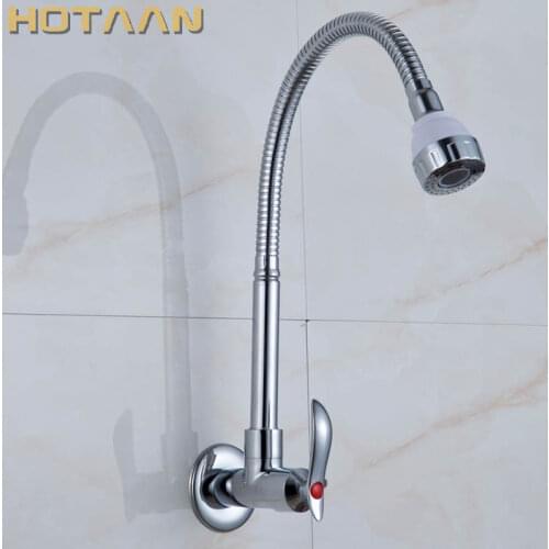 Hot-sell,Free shipping,Brass Cold Kitchen Faucet, single Cold Sink Tap, Cold Kitchen Tap,torneira,YT-6026-B