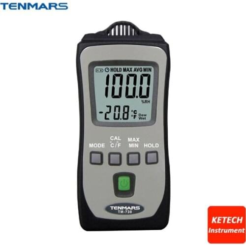 TENMARS TM730 Pocket Size Temperature Humidity Meter