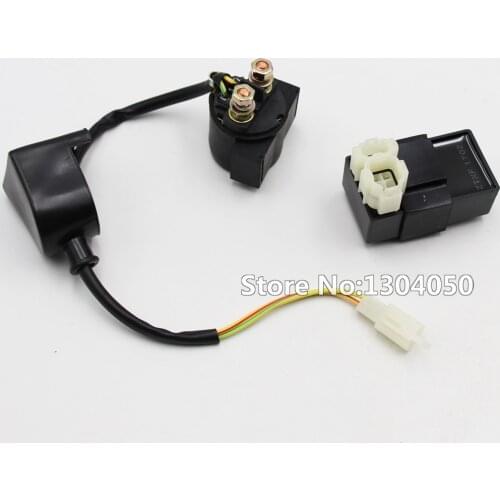 Chinese Gy6 50cc 125cc 150cc 250cc Scooter Atv Quad Dirt Bike Starter Relay Solenoid CDI Box Taotao SunL NEW