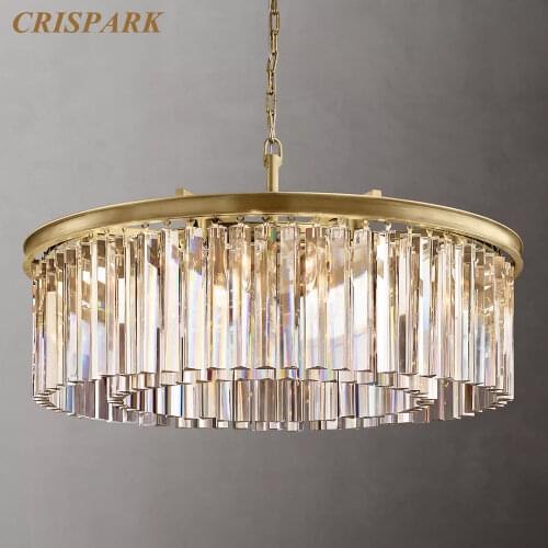 Modern Luxury Chandelier Lighting LED French Gold Multiple Ring Pendant Light Nordic Acryl Hanging Lamp Art Deco Stairs Loft