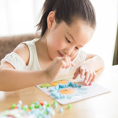 Cute Mini Fluffy Soft Pom Poms Pompoms Ball Handmade Kids Toys DIY Sewing Craft Supplies Christmas gift