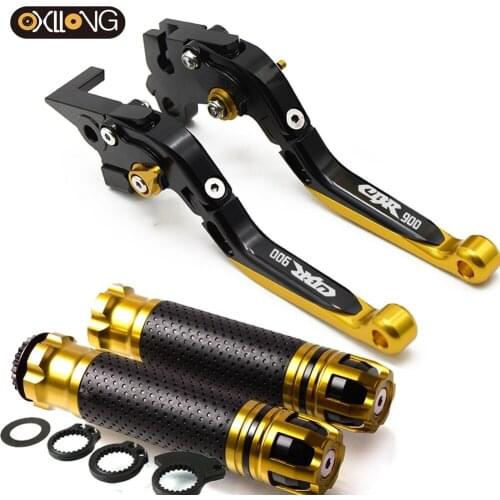 Motorcycle Accessories Aluminum Brake Clutch Levers Handlebar grip Handle Hand Grips For HONDA CBR900 1992-1997 1994 1995 1996