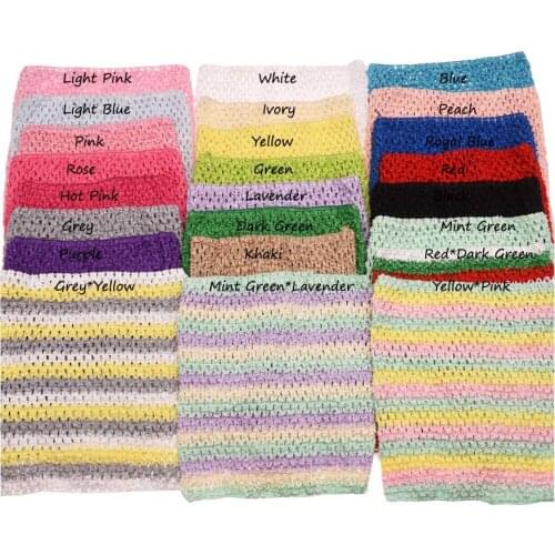 12pcs Fashion waistband Band Strapless 9inch Girls Tube Tops chest wrap apparel accessory Cloth Accessories Photo Prop Tube Tops