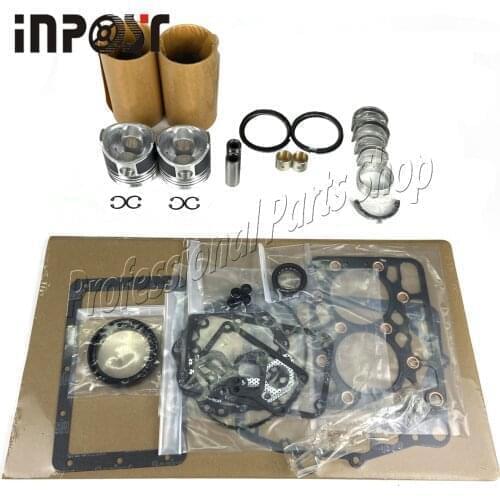 New Overhaul Rebuild Kit for Kubota Z602 Engine BX1500 Compact Utility Tractor