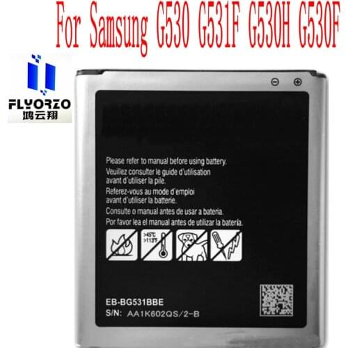 New High Quality 2600mAh EB-BG531BBE Battery For Samsung G530 G531F G530H G530F Mobile Phone