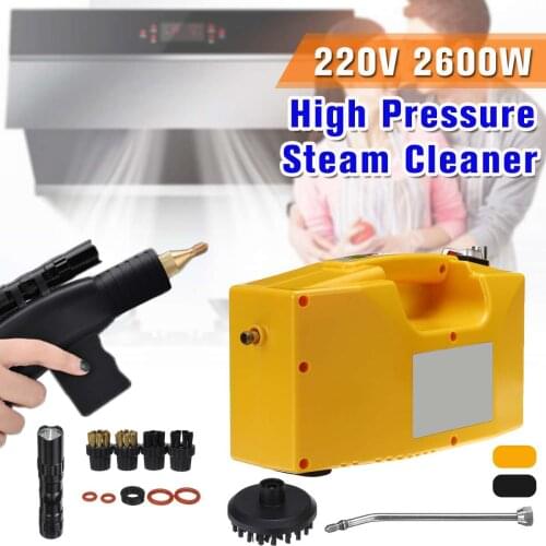 220V 2600W High Pressure Steam Cleaner Machine Pumping Sterilization Disinfector Steam Generator Washer Household Cleaner