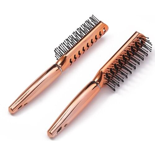 Girls Hair Scalp Massage Comb Hairbrush Bristle Women Wet Curly Detangle Hair Brush for Salon Hairdressing Styling Tools