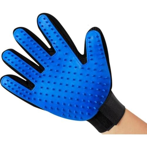 Cat Grooming Deshedding Brush Silicone Pet Hair Glove Touch Dog Gentle Efficient Back Massage For Washing Bathing Clean Comb