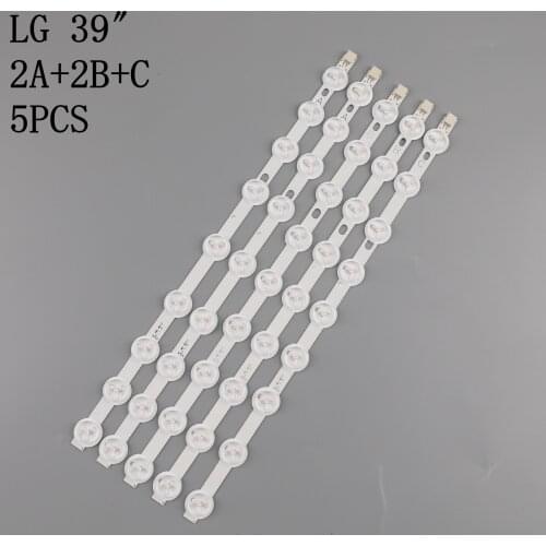 5pcs x LED Backlight Strip for LG 40" NDV REV1 VES400UNDS /DC 39FHD-CNOV LC-39LD145K 40L3453DB 40PFL3018T/12