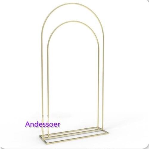 Factory customized wedding background iron frame European and American birthday party layout wedding booth background