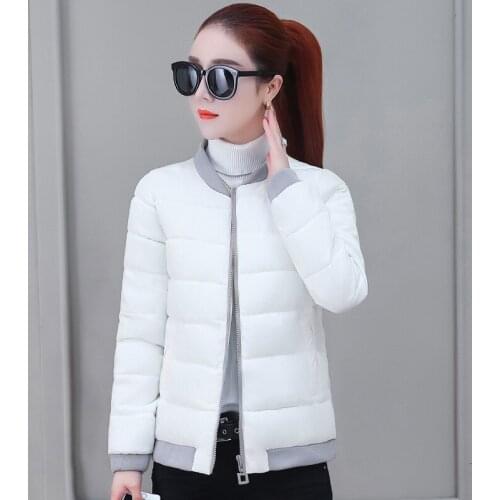 Winter Clothes Women 2020 Down Cotton Coat Womens Coats Puffer Jacket Woman Jackets Short Clothing Fashion Mujer Chaqueta TN993