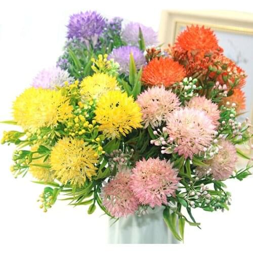 1 bouquet of artificial hydrangea dandelions | floral decoration for wedding, wedding, new year valentines day, birthday or new
