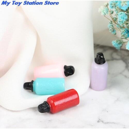 1PC Miniature Thermos Flask Water Cup Mini Model 1:12 Doll House Decoration Home Kitchen Accessories