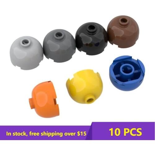 10PCS MOC Bricks 30367 2x2 Round Brick 553b 18841 Creative High-Tech Building Block Model Kids Toy DIY Brick Parts Best Gifts
