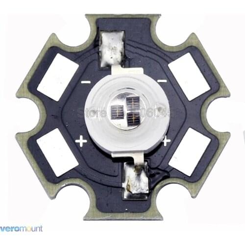 3W Infrared IR 940NM High Power LED Bead Emitter DC1.5-1.7V 750mA with 20mm Star Platine Base