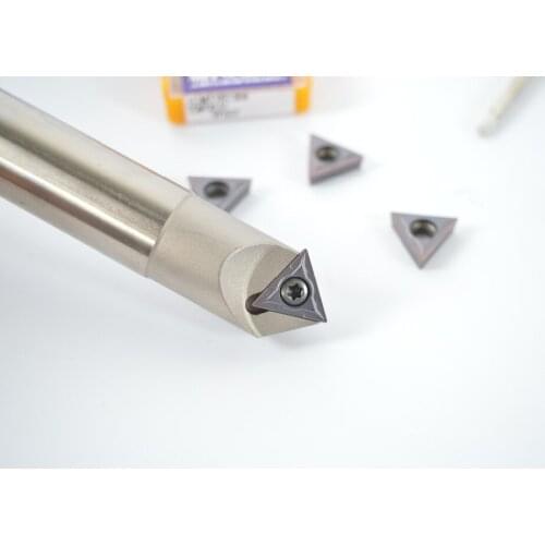 45 degree 0-20mm cnc Chamfering drill tool holder SSP C20-20-200 + 10pcs TCMT16T304