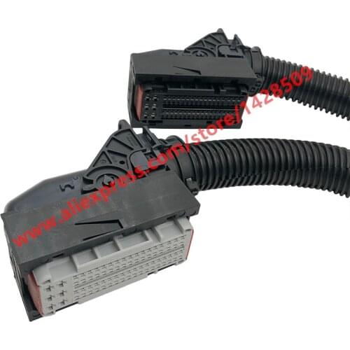76 Pin Automotive ECU Connector Computer Board Circuit Board Plug And Socket With Wiring Harness For J6 Auman Delong Weichai