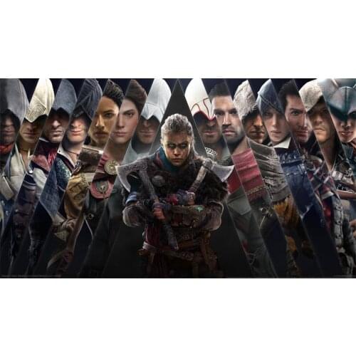 Valhalla Diamond Painting Game screen Rhinestone 5D DIY Diamond Embroidery animal Cross Stitch,diamond Mosaic art