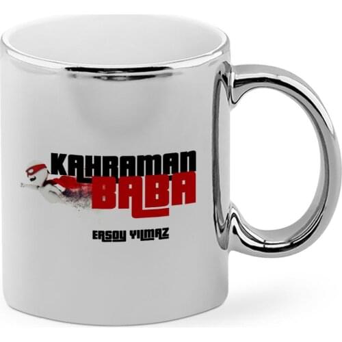 Fathers Day Custom Hero Father Chrome Mug Cup-2