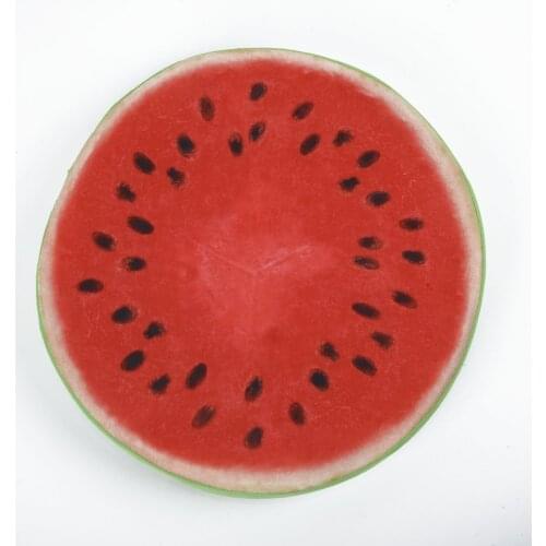 Fruit Design Round Soft Plush Cushion Thicken Office Chair Cushion Kindergarten Kids Cartoon Cute Seat Pad