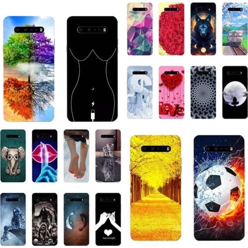 Soft For LG V60 ThinQ 5G LMV600EA LM-V600EA Printed For LG V60ThinQ 5G V600EA For LG V60 LGV60