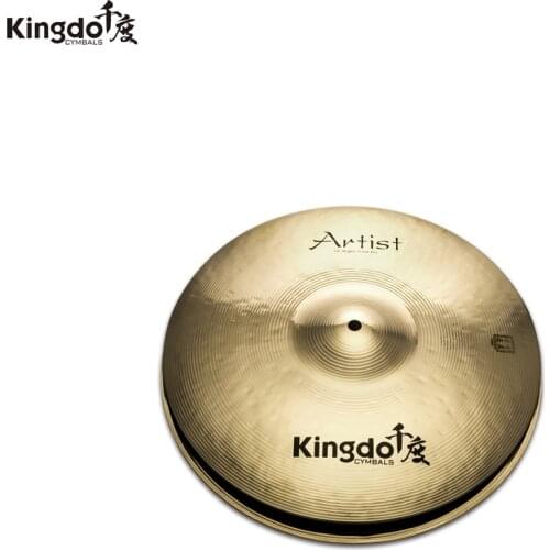 Kingdo high quality B20 4pcs Artist Bright series cymbals set for drums 14"+16"+20"