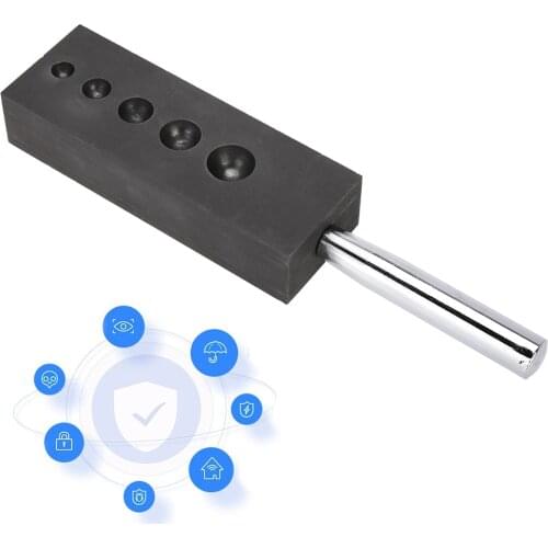 Makeup Tool Kits 4 in 1 Graphite Sphere Mold for Melting Casting Refining Glass Marble Sphere Mold