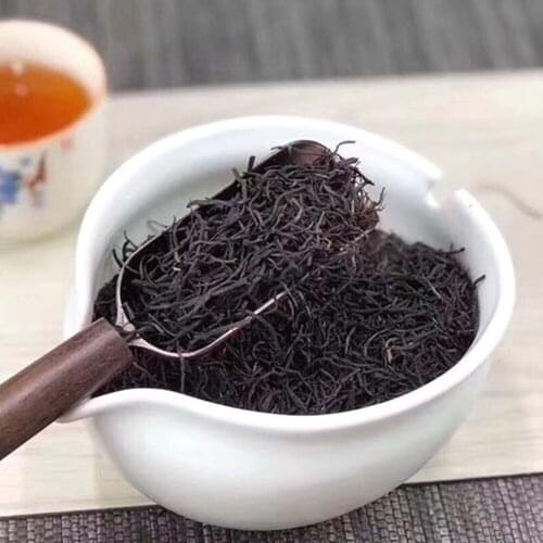 Lapsang Souchong Tea Non-smoky Wuyi Mountain Black Chinese Tea Loose Leaf China Cha with Sweet Potato Aroma 250g