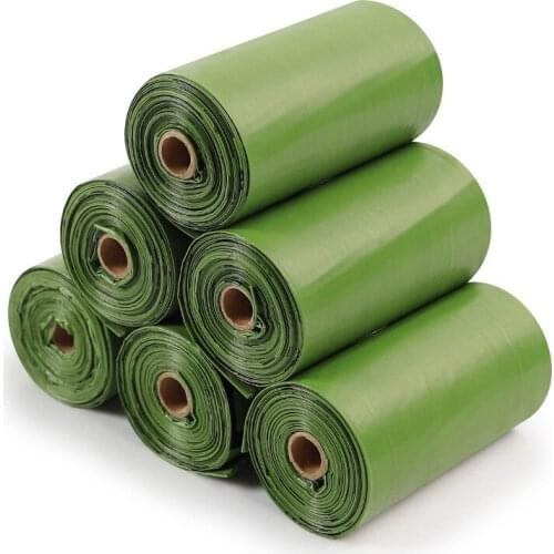 Disposable Pet Poop Bag Environmentally EPI Biodegradable Pet Garbage Bag Pet Pooper Scoopers Bags Dog Supplies