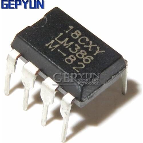 10PCS LM386N DIP8 LM386 DIP LM386N-1 LM386-1 Operational amplifier Gepyun