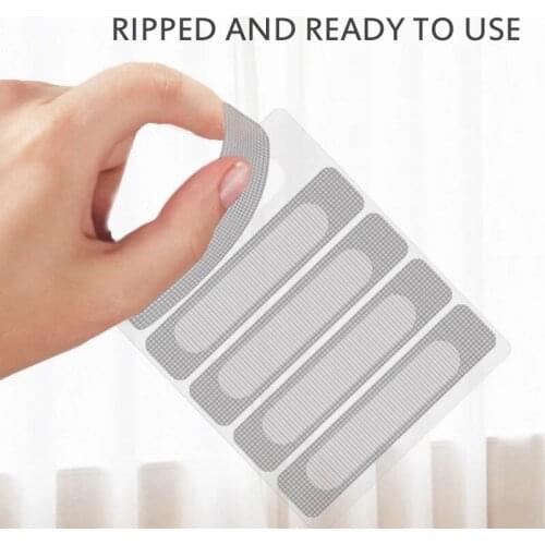 50 Pcs Anti-insect Fly Bug Door Mosquito Screen Net Repair Tape Patch Adhesive Window Repair Accessories Homeroom For Kid Child