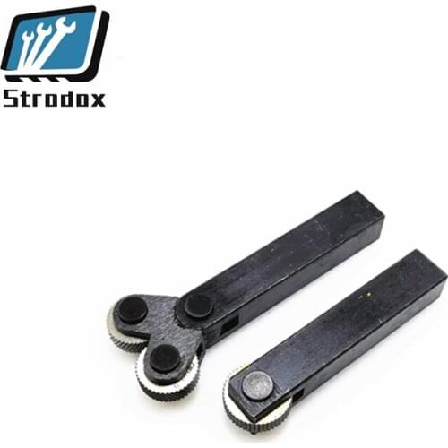 Straight knurling knife Reticulated knurling knife 0.5-2.0mm Inner Hole Embossing Wheel Knife Holder Knurling Cutter