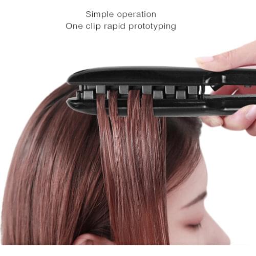 Hair Fluffy Artifact Hair Curler Professional Negative Ion Corn Whisker Lattice Curling Iron Tourmaline Ceramic Modeling Tools