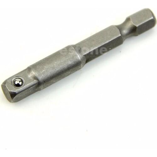 Hex Power Drill Bit Driver Socket Bar Wrench Adapter Extension 1/4" 50mm New 2017