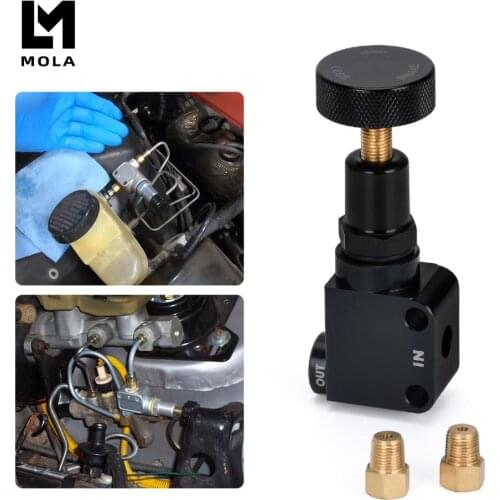 Brake Proportioning Valve Bias Adjustable 1/8NPT Pressure Regulator Screw Knob Type 260-8419 CB012 3314