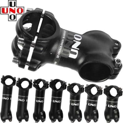 UNO Bicycle Stem Ultralight 7 17 35 Degree 31.8mm Mountain MTB Bike Stem 60/70/80/90/100/110/120/130mm Aluminum Alloy