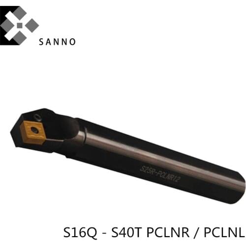 95 Degree internal turning tools S16Q - S40T PCLNR / PCLNL cnc inner hole P type turning tools holder