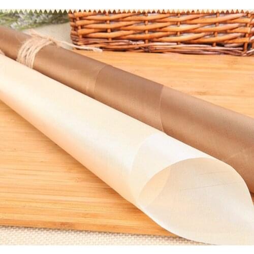 1PC 30*40 Or 40*50cm Or 40*60cm Reusable Resistant Baking Mat Sheet Oil-proof Paper Baking Oven Tool Non-stick Ship By Roll