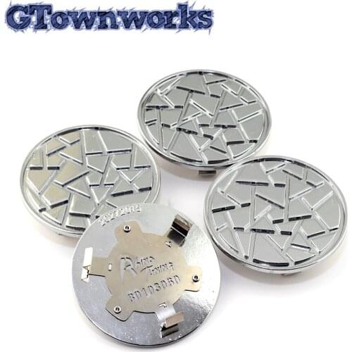 4pcs Wheel Center Rim Caps 63mm 49mm Hub Caps For Alloy Wheels Universal Various Sizes Metal Clip Zinc Car Accessorie
