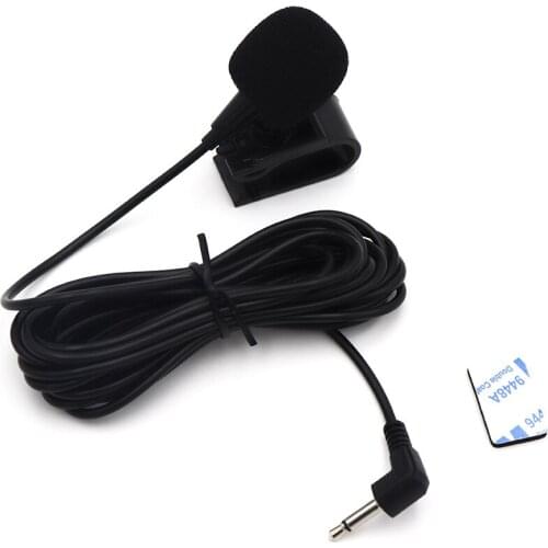 3m Car Audio Microphone 3.5mm Clip Jack Plug Mic Stereo Mini Wired External Microphone For Auto DVD Radio Professional