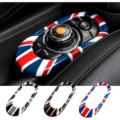 Car Styling Starter Center Console Control Cover Shell Case Sticker For Mini Cooper One S JCW Hatchback F55 F56 Car Accessories