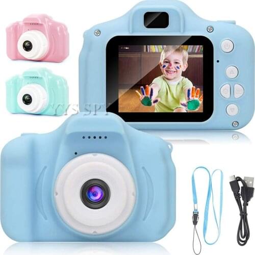 Kids Mini Video Camera For Children Christmas Toys Educational Cool Birthday Toddler Boy Gift Digital Photo Cam Camara Camcorder