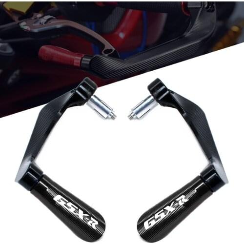 For Suzuki GSXR 1300 1100 1000 750 600 Motorcycle Universal Handlebar Grips Guard Brake Clutch Levers Handle Bar Guard Protect