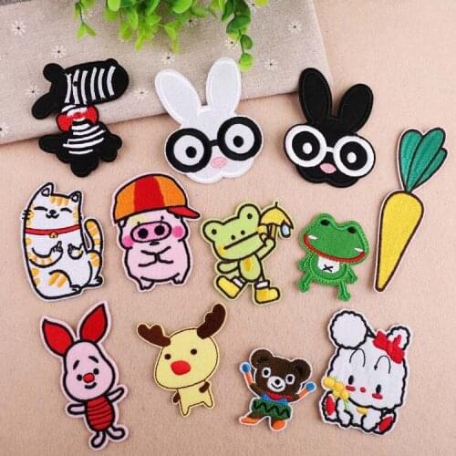 Iron on Patches Clothes Bag Cap Fashion Sticker DIY Craft Repair Decoration Hotfix Applique
