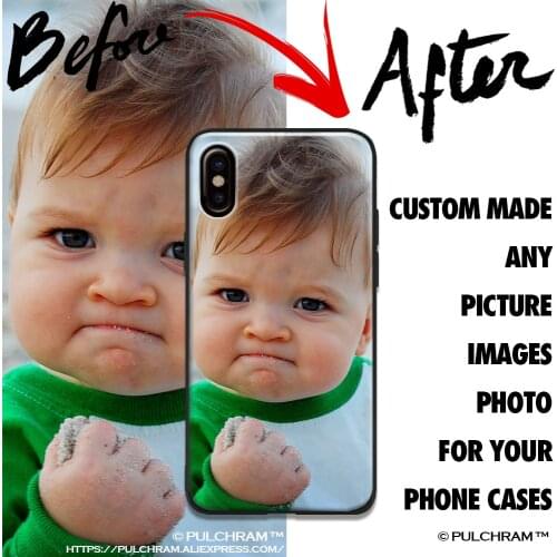 Custom made diy Photo image picture Soft Silicone Phone Case Cover Shell For iPhone 5 5s SE 6 6s 7 8 Plus X XR XS 11 Pro MAX