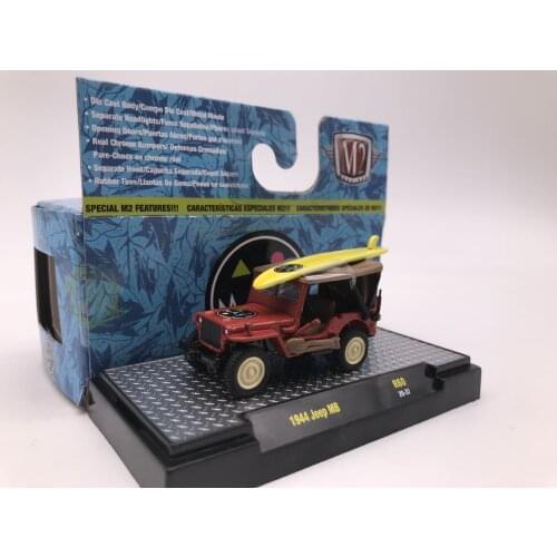 M2 1:64 1944 Jeep MB Alloy model car Metal toys for childen kids diecast gift