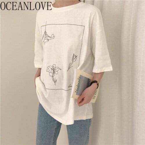 Женские футболки с принтом Oceanlove China At AliExpress